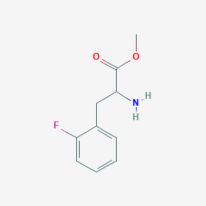 molecular formula C10H12FNO2 B3249185 Methyl 2-amino-3-(2-fluorophenyl)propanoate CAS No. 191930-42-4