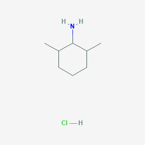 molecular formula C8H18ClN B3249219 2,6-Dimethylcyclohexan-1-amine hydrochloride CAS No. 192703-30-3