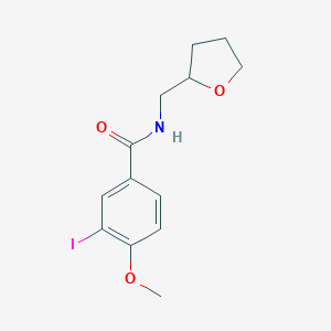 3-Iodo-4-methoxy-N-(tetrahydro-furan-2-ylmethyl)-benzamide