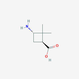 (1S,3S)-3-amino-2,2-dimethylcyclobutane-1-carboxylic acid