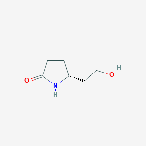 (5R)-5-(2-Hydroxyethyl)-2-pyrrolidinone