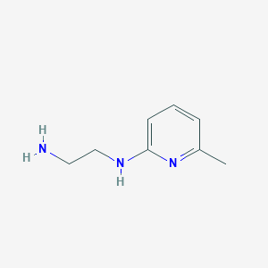 molecular formula C8H13N3 B3249372 1,2-Ethanediamine, N1-(6-methyl-2-pyridinyl)- CAS No. 193473-60-8
