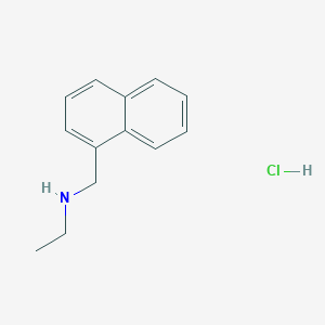 molecular formula C13H16ClN B3249398 N-(1-Naphthylmethyl)ethanamine hydrochloride CAS No. 19351-92-9