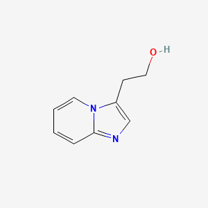 molecular formula C9H10N2O B3249444 Imidazo[1,2-a]pyridine-3-ethanol CAS No. 193683-43-1