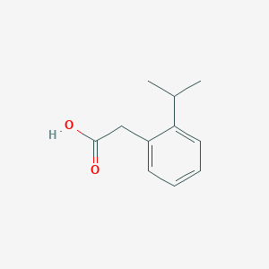 molecular formula C11H14O2 B3249487 2-(2-异丙基苯基)乙酸 CAS No. 19418-96-3