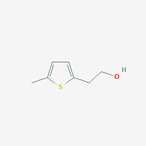 molecular formula C7H10OS B3249536 2-(5-Methyl-2-thienyl)ethanol CAS No. 19498-70-5