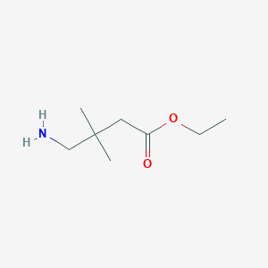 Ethyl 4-amino-3,3-dimethylbutanoate