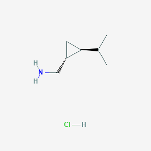 ((1R,2S)-2-Isopropylcyclopropyl)methanamine hydrochloride