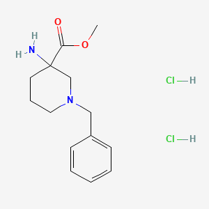 Methyl 3-amino-1-benzylpiperidine-3-carboxylate dihydrochloride