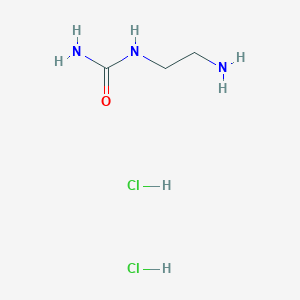 molecular formula C3H11Cl2N3O B3249618 (2-Aminoethyl)urea dihydrochloride CAS No. 1955493-43-2