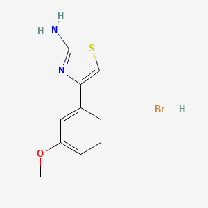 4-(3-Methoxyphenyl)-1,3-thiazol-2-amine hydrobromide