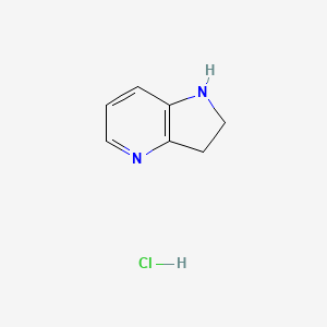 2,3-Dihydro-1H-pyrrolo[3,2-b]pyridine hydrochloride