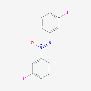 molecular formula C12H8I2N2O B3249710 3,3'-二碘偶氮苯 CAS No. 19618-17-8