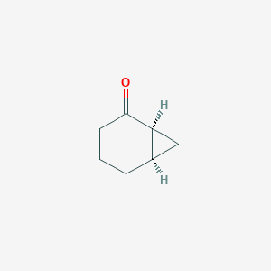 molecular formula C7H10O B3249714 (1S,6R)-Bicyclo[4.1.0]heptan-2-one CAS No. 196488-91-2
