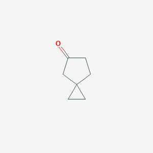 molecular formula C7H10O B3249791 螺[2.4]庚烷-5-酮 CAS No. 19740-31-9