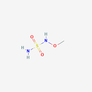 molecular formula CH6N2O3S B3249805 (Methoxysulfamoyl)amine CAS No. 19757-14-3