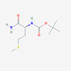 (R)-tert-Butyl (1-amino-4-(methylthio)-1-oxobutan-2-yl)carbamate
