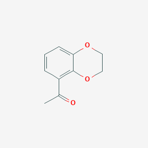 molecular formula C10H10O3 B3249830 1-(2,3-Dihydro-1,4-benzodioxin-5-yl)-ethanone CAS No. 19813-62-8