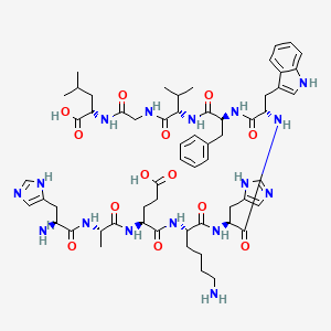 molecular formula C59H82N16O13 B3249870 FGF acidic I (102-111) (bovine brain) CAS No. 198542-00-6