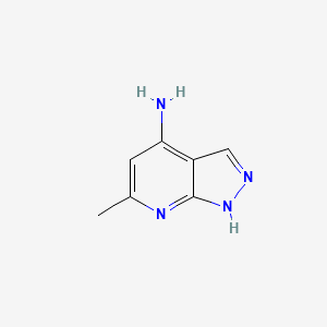 6-methyl-1H-pyrazolo[3,4-b]pyridin-4-amine
