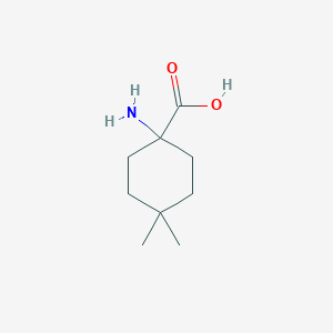 molecular formula C9H17NO2 B3249970 1-Amino-4,4-dimethylcyclohexanecarboxylic Acid CAS No. 199330-51-3