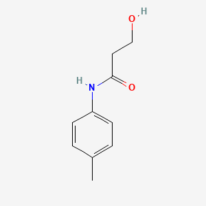 molecular formula C10H13NO2 B3250020 3-hydroxy-N-(4-methylphenyl)propanamide CAS No. 199929-31-2