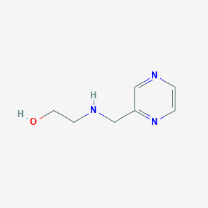 2-[(Pyrazin-2-ylmethyl)-amino]-ethanol