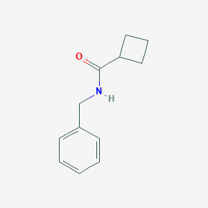 molecular formula C12H15NO B325016 N-benzylcyclobutanecarboxamide 