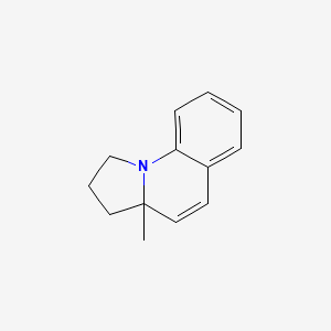 molecular formula C13H15N B3250192 3a-Methyl-2,3-dihydro-1H-pyrrolo[1,2-a]quinoline CAS No. 201541-30-2