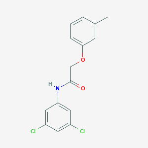 molecular formula C15H13Cl2NO2 B325021 N-(3,5-dichlorophenyl)-2-(3-methylphenoxy)acetamide 