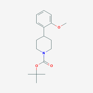 molecular formula C17H25NO3 B3250212 Tert-butyl 4-(2-methoxyphenyl)piperidine-1-carboxylate CAS No. 201609-29-2