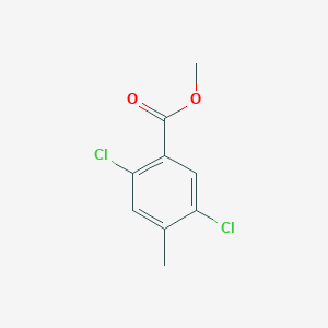 molecular formula C9H8Cl2O2 B3250507 Methyl 2,5-dichloro-4-methylbenzoate CAS No. 203573-10-8