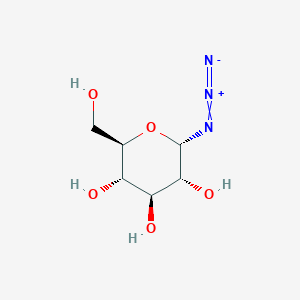 molecular formula C6H11N3O5 B3250534 a-D-Glucopyranosylazide CAS No. 20379-60-6