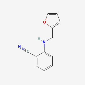 B3250585 2-[(Furan-2-ylmethyl)amino]benzonitrile CAS No. 204078-98-8