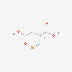 molecular formula C5H7BrO4 B3250718 2-(溴甲基)琥珀酸 CAS No. 20469-57-2