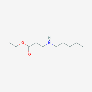 B3250763 Ethyl 3-(pentylamino)propanoate CAS No. 205237-08-7