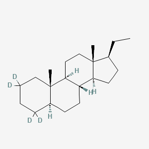 molecular formula C21H36 B3250826 D4 Pregnane CAS No. 205529-77-7
