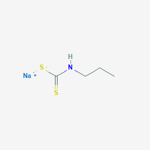 molecular formula C4H8NNaS2 B3250871 Sodium propylcarbamodithioate CAS No. 20562-43-0