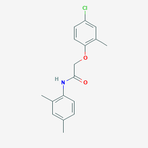 molecular formula C17H18ClNO2 B325096 2-(4-chloro-2-methylphenoxy)-N-(2,4-dimethylphenyl)acetamide 