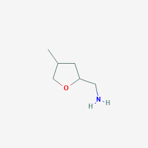molecular formula C6H13NO B3250988 (4-Methyloxolan-2-yl)methanamine CAS No. 2060063-19-4