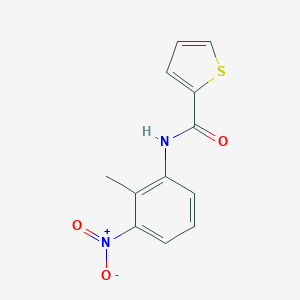 molecular formula C12H10N2O3S B325103 N-(2-methyl-3-nitrophenyl)-2-thiophenecarboxamide 
