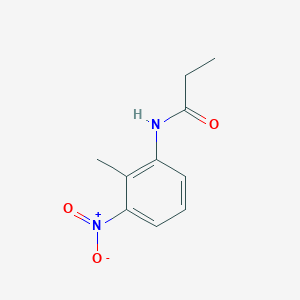 molecular formula C10H12N2O3 B325107 N-(2-methyl-3-nitrophenyl)propanamide 