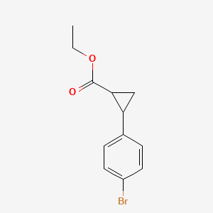 (1S,2S)-Ethyl 2-(4-bromophenyl)-cyclopropanecarboxylate