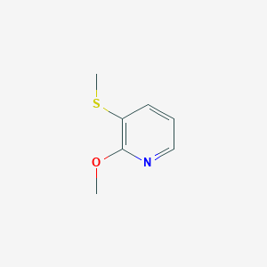 molecular formula C7H9NOS B3251168 2-Methoxy-3-(methylthio)pyridine CAS No. 207732-29-4