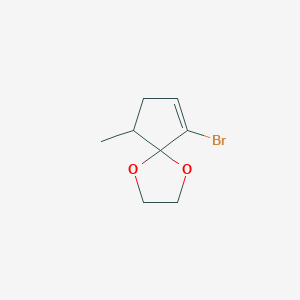 6-Bromo-9-methyl-1,4-dioxaspiro[4.4]non-6-ene