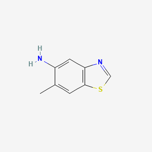 B3251271 5-Amino-6-methylbenzothiazole CAS No. 208512-69-0