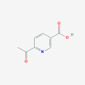 molecular formula C8H7NO3 B3251274 6-Acetylnicotinic acid CAS No. 20857-23-2