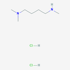 molecular formula C7H20Cl2N2 B3251319 Dimethyl[4-(methylamino)butyl]amine dihydrochloride CAS No. 2089255-21-8