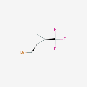 (1R,2R)-1-(Bromomethyl)-2-(trifluoromethyl)cyclopropane