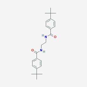 molecular formula C24H32N2O2 B325142 4-tert-butyl-N-{2-[(4-tert-butylbenzoyl)amino]ethyl}benzamide 